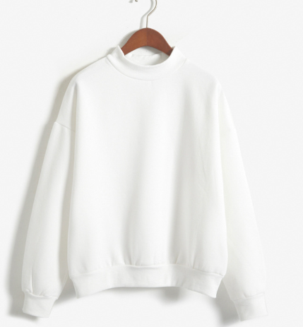 BTS Fake Love Unisex Loose High Neck Sweatshirt