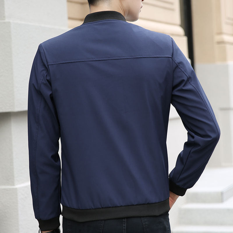 Men's Plus Size Lightweight Jacket for Spring & Autumn