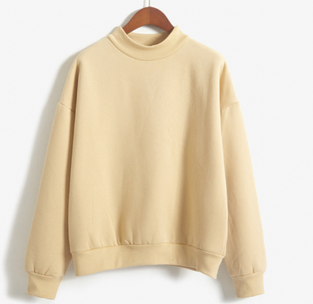 BTS Fake Love Unisex Loose High Neck Sweatshirt
