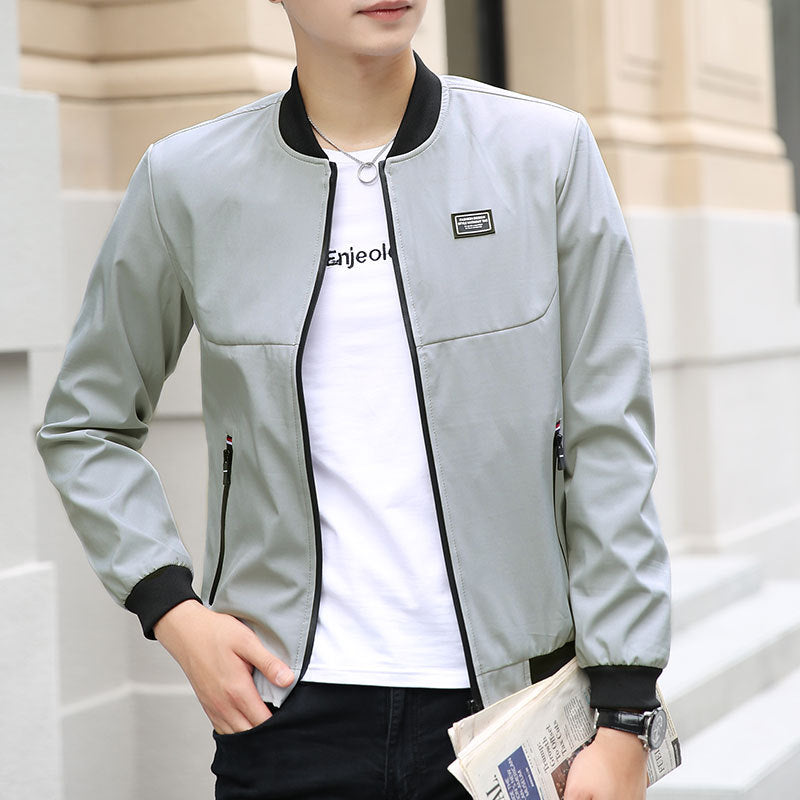 Men's Plus Size Lightweight Jacket for Spring & Autumn