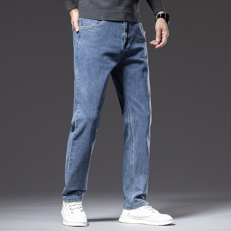 Straight-Leg Dad Pants for Men - Casual Trousers