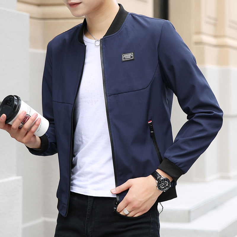 Men's Plus Size Lightweight Jacket for Spring & Autumn